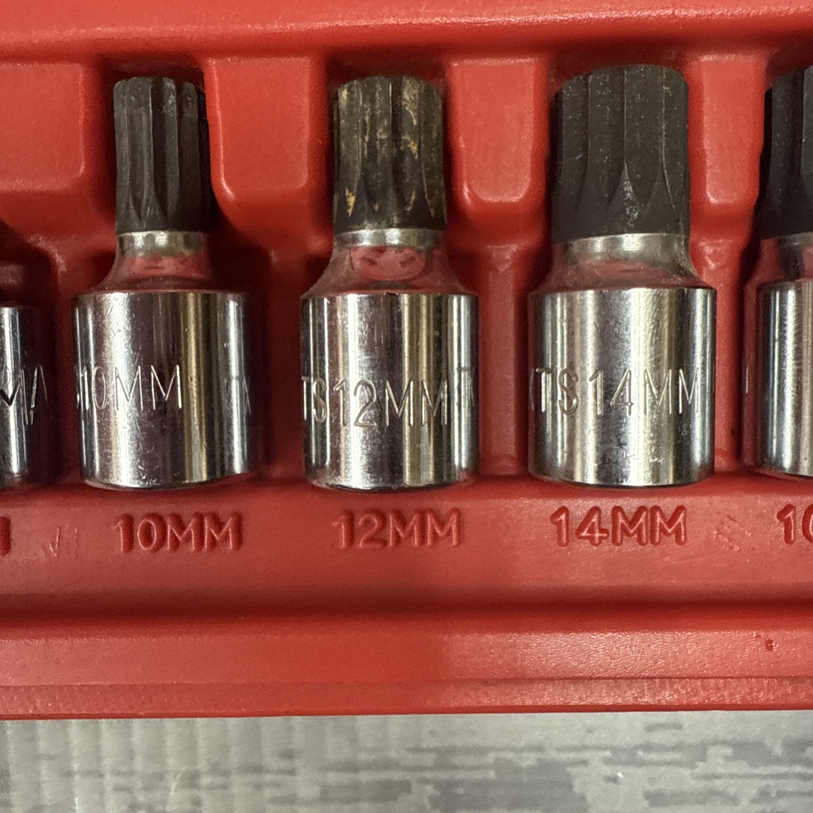MacTools SXMTS8B 3/8″ Drive Metric Sockets Triple Square 4-6, 8, 10, 12, 14,16mm