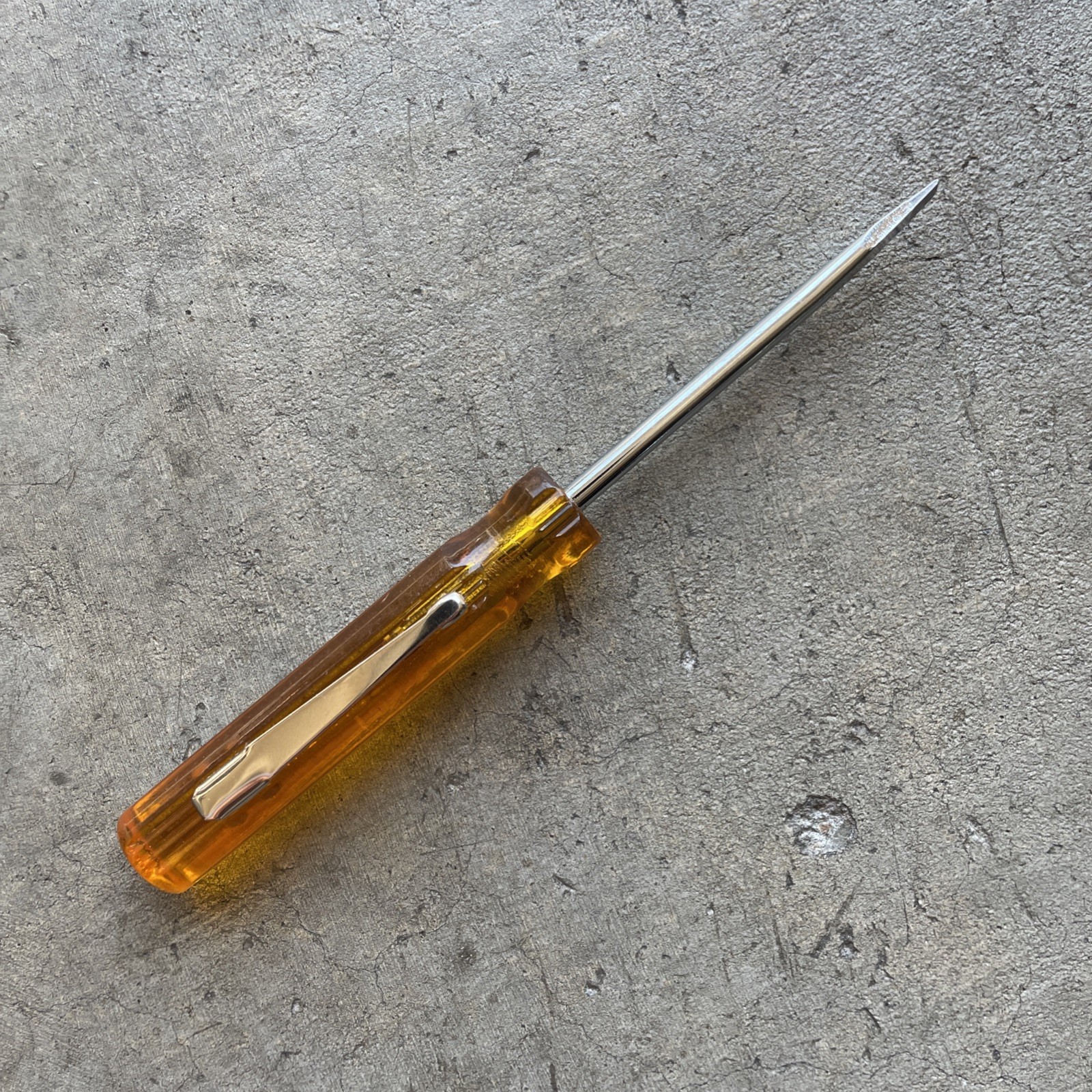 Vaco A131-2 Professional Screwdriver w/ Pocket Clip 1/8″ Slotted Flat Head USA