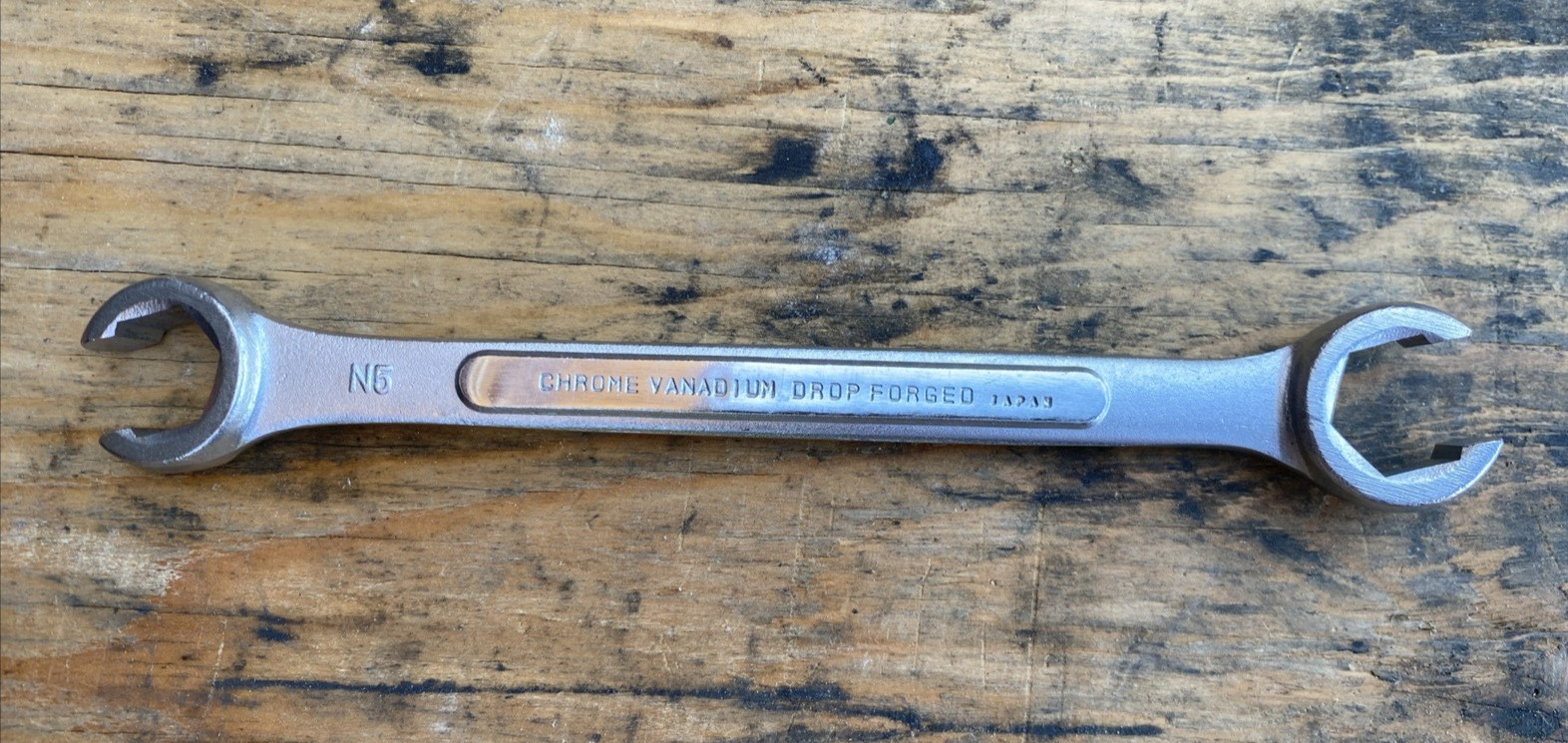 Truecraft 1572 Chrome Vanadium Drop Forged Double Open End Wrench 5/8″ x 11/16″