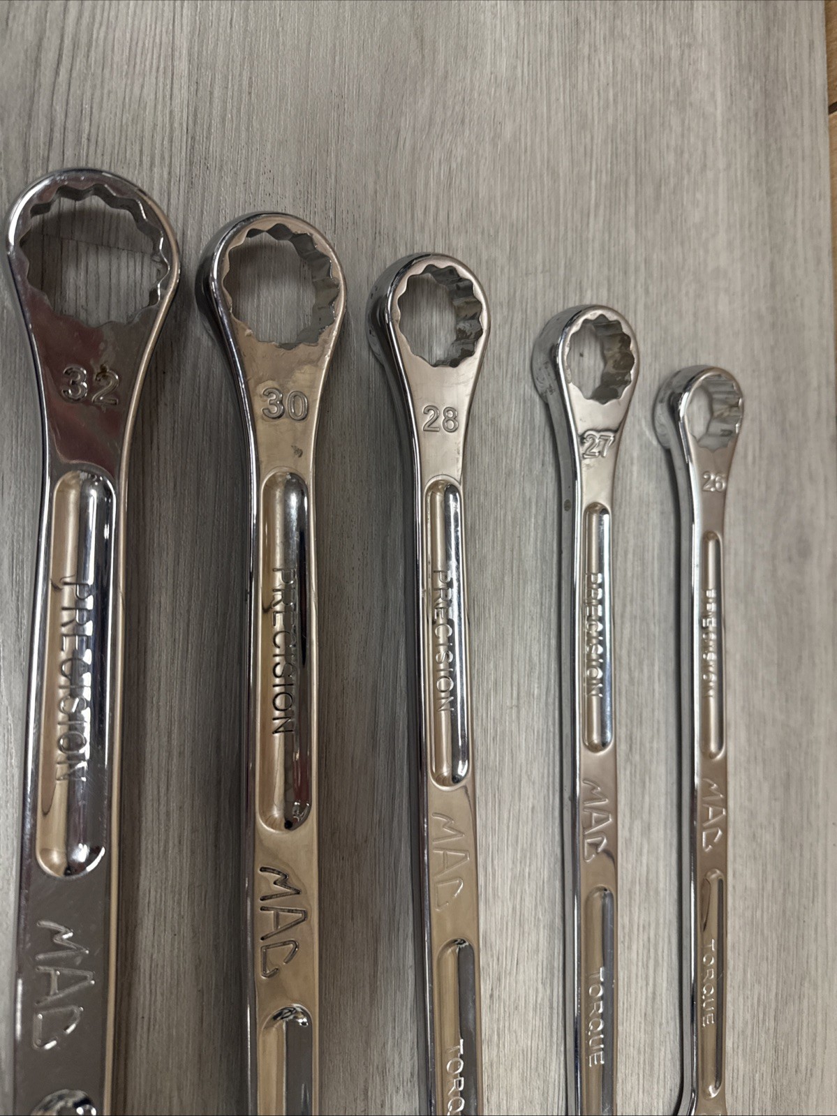 Mac – 5 Piece Wrench Set – 26mm-32mm
