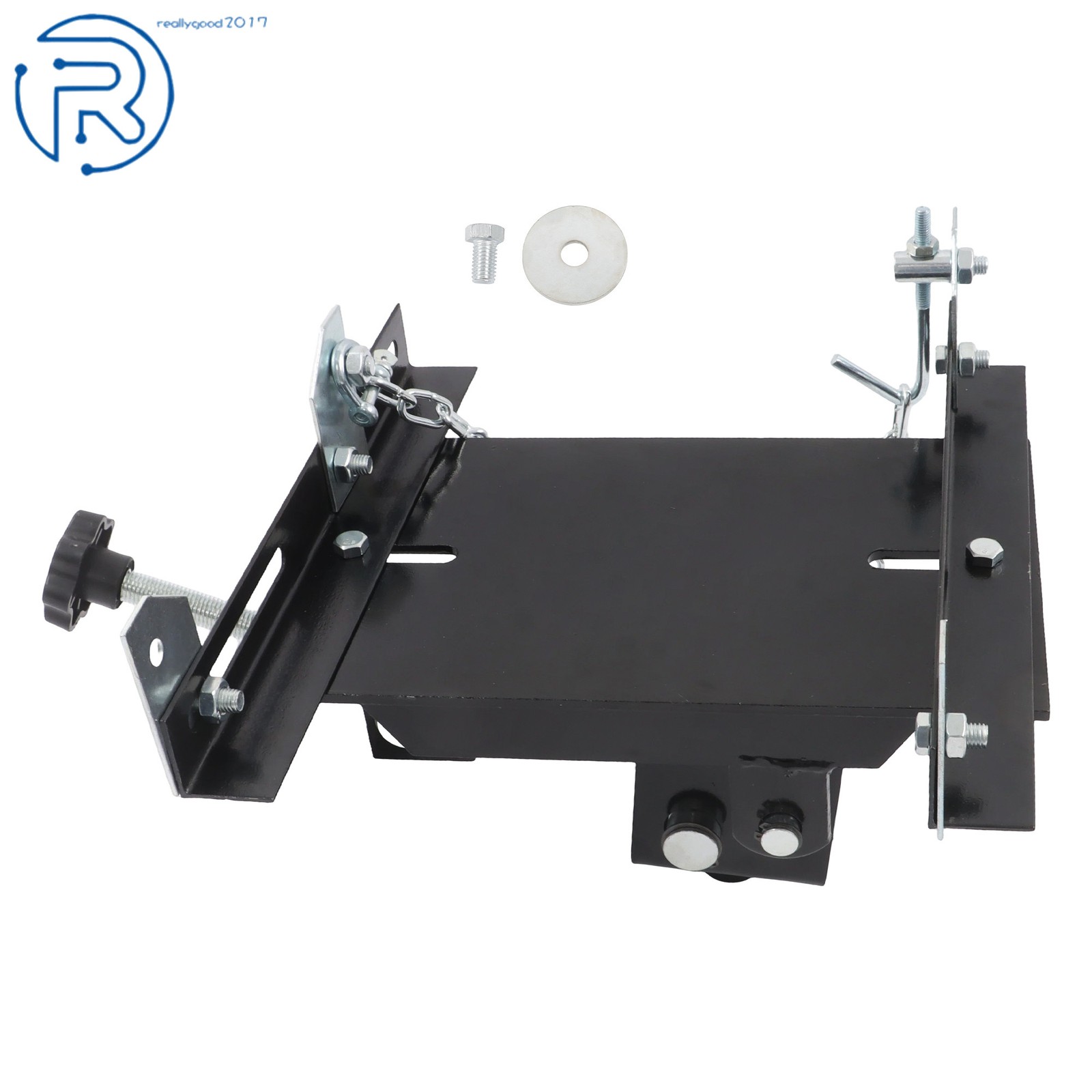 Transmission Floor Jack Adapter 1100lbs Capacity 1/2 Ton For Repair Tool Black