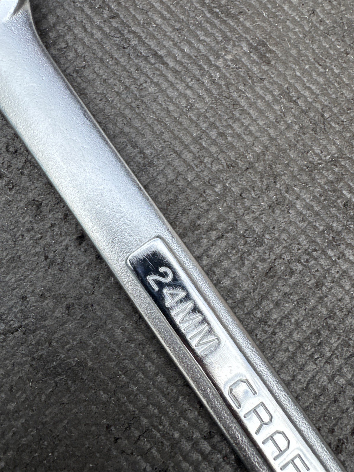 SEARS Craftsman NOS Metric MM Combination Wrench, USA 12pt, 24mm VV 42923