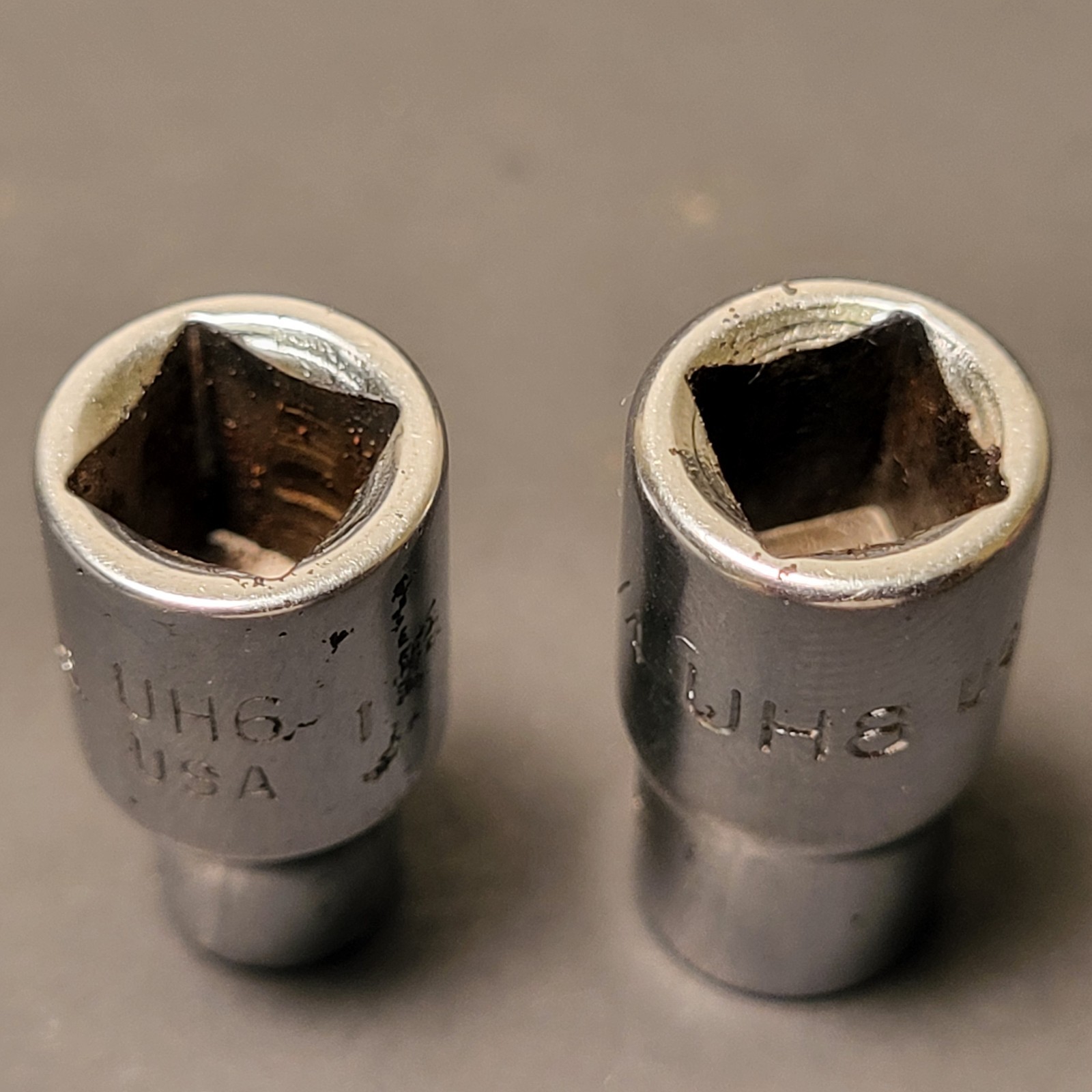 Par-X by Snap On 2 piece sockets 1/4” drive 6 point 1/4” & 3/16 made in USA