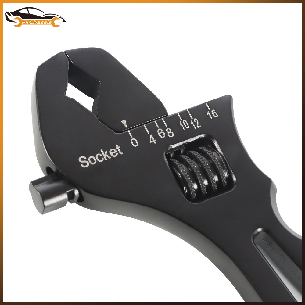 Adjustable AN Hose Fitting Wrench Spanner 3AN-16AN Lightweight Aluminum