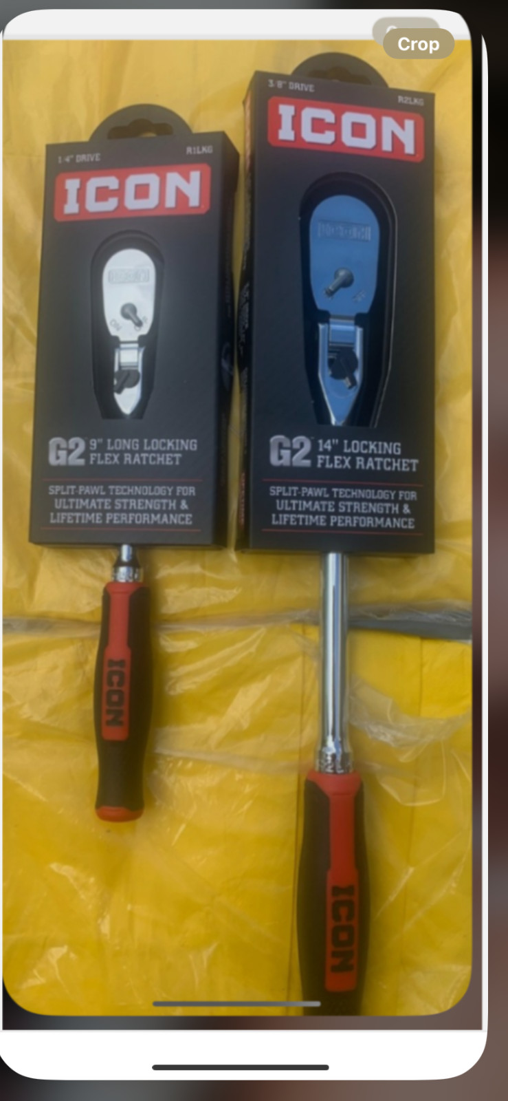 Icon G2 Locking Flex set, 1/4 and 3/8 set