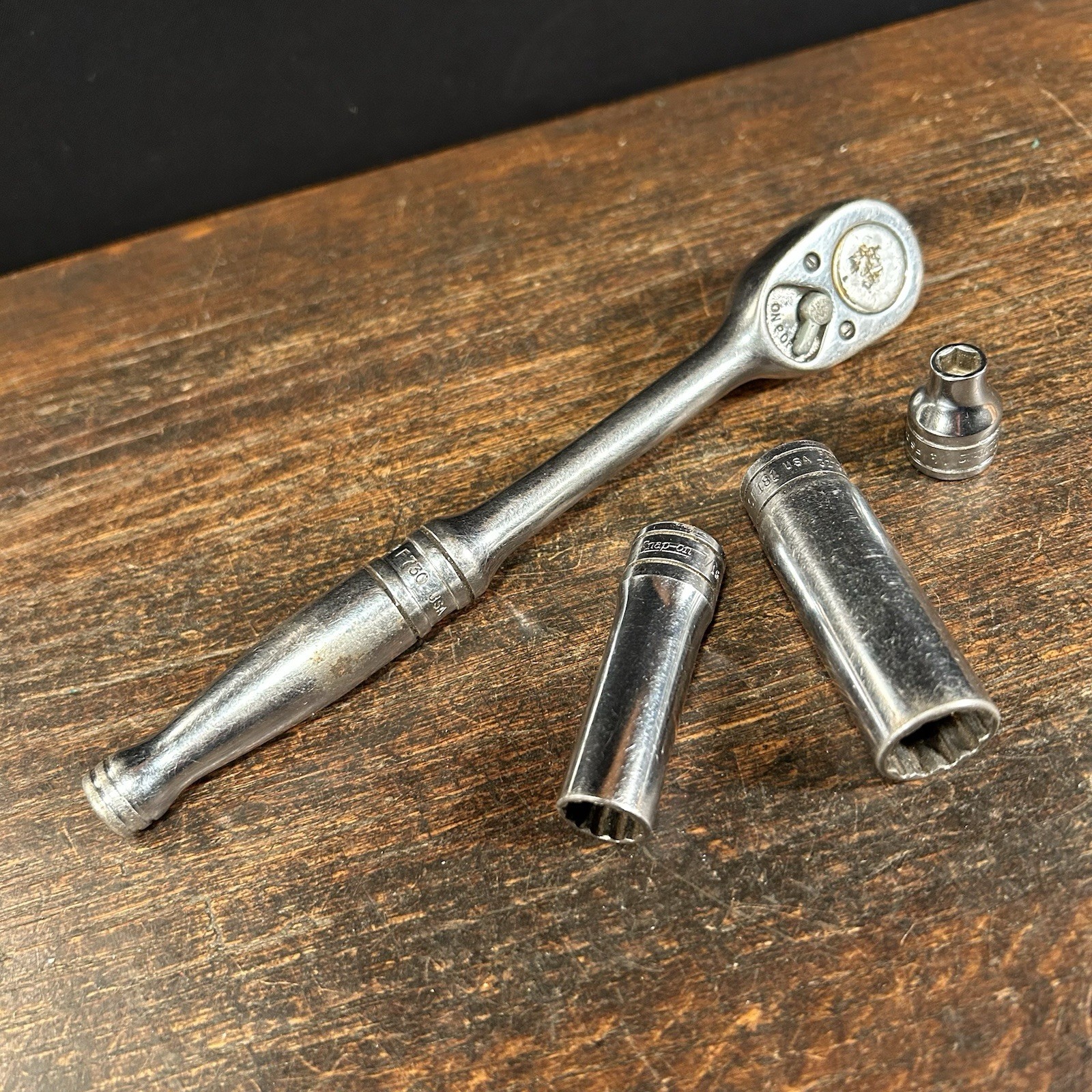 Snap-on Tools 3/8-Drive ratchet F730 USA SF141 SF181 FS081 c