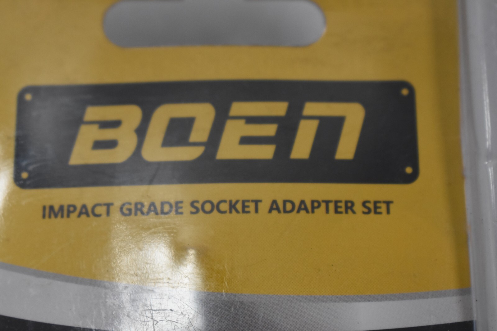 Boen Socket Adapter Set Hex Shank to 1/4″ x 3/8″ x 1/2″ Impact Driver 3 Piece