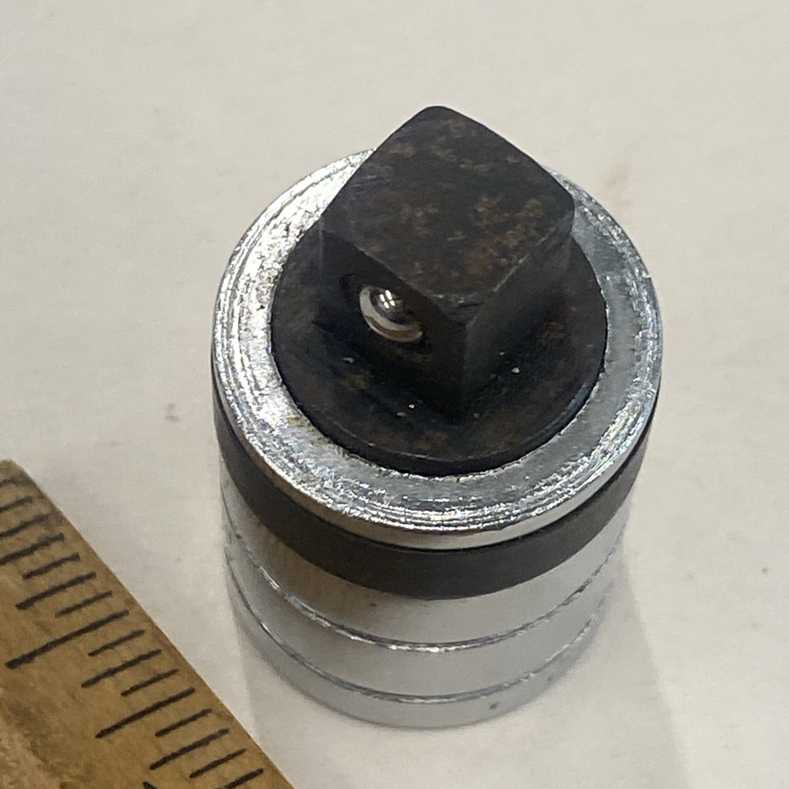 Snap On USA Tools 1/2″ to 3/8″ A4A Socket Adapter w/Pin Shear at 120lb M0792