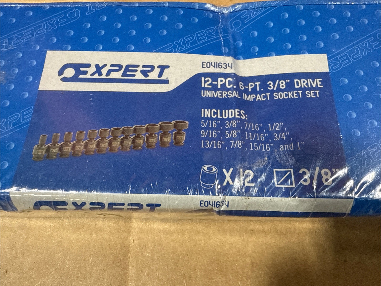 Expert 12pc 3/8″ Drive SAE Universal Impact Socket Set 6pt Mac Tools E041634 NEW