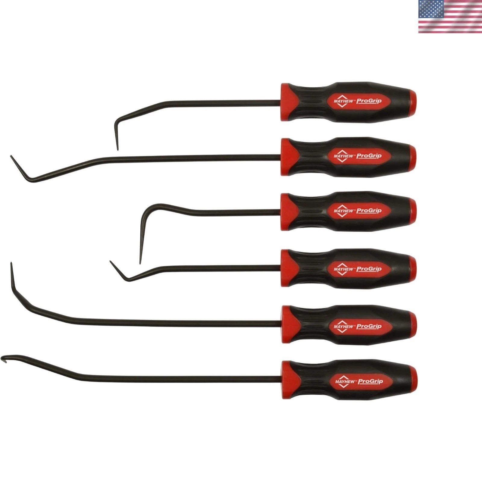 Tools ProGrip Hose Pick Set, Black Oxide, 6 piece set