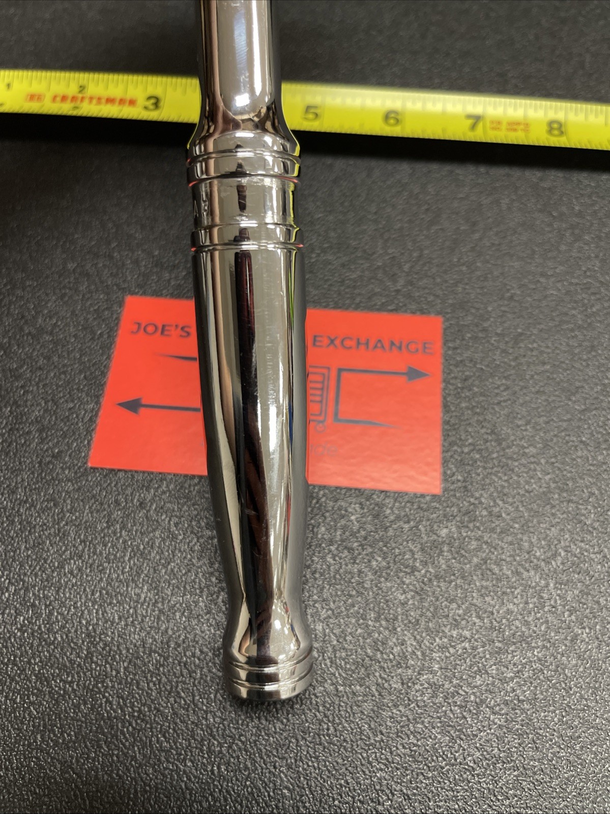 Snap-on Tools USED NEW STYLE 1/2″ Drive Fine 80 Tooth Chrome Handle Ratchet S80A