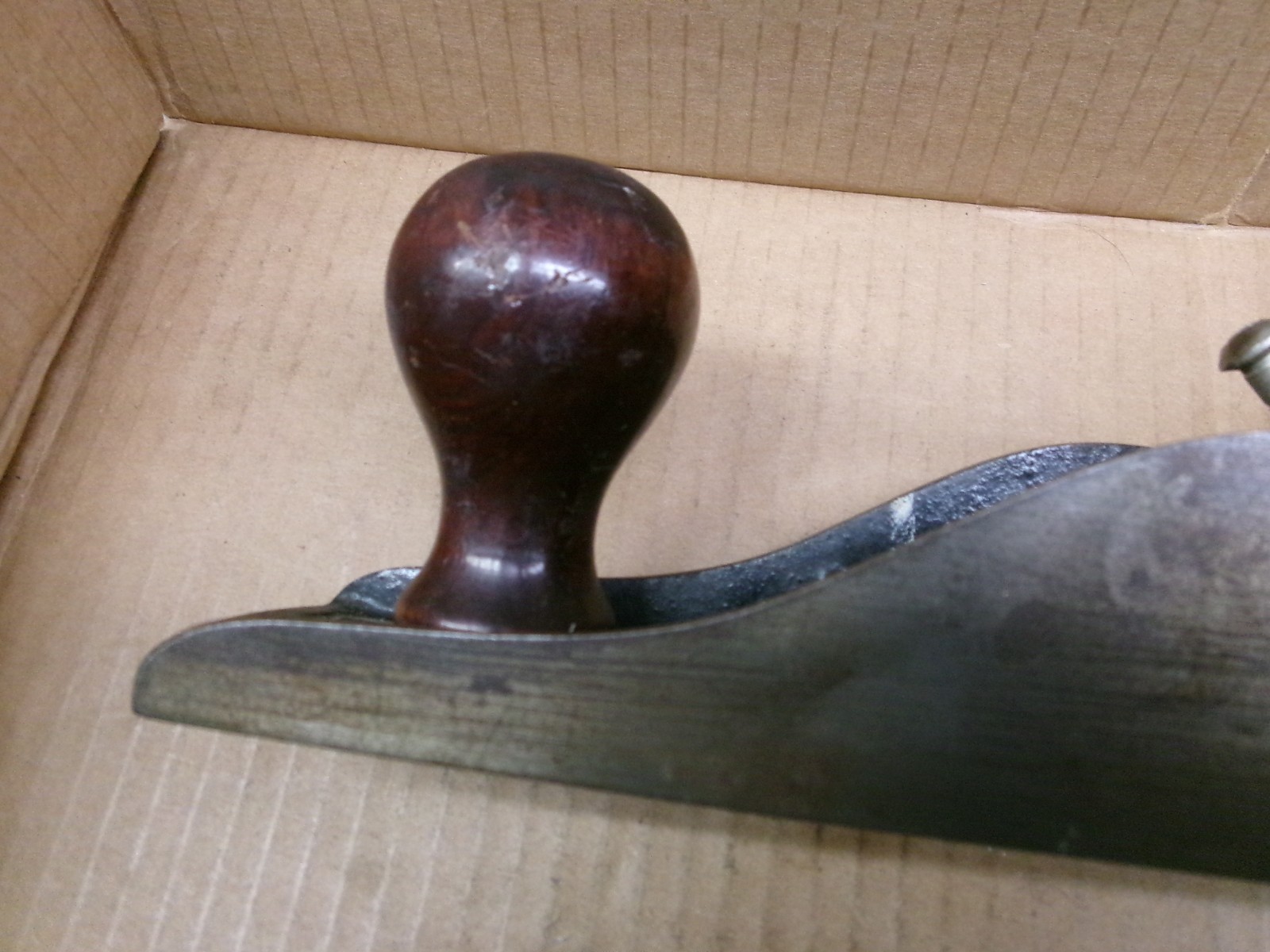 Vintage Stanley BAILEY Hand Plane No. 5 Woodworking Tool Corrugated Bottom