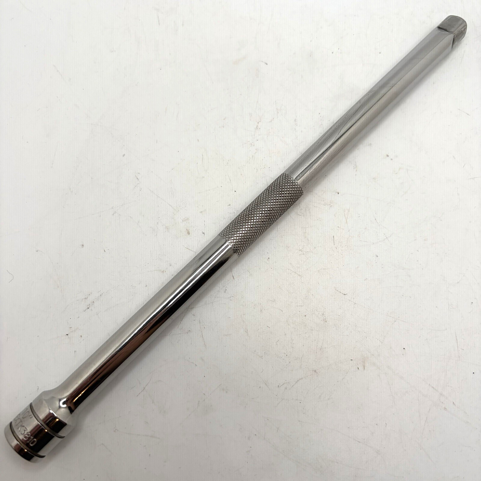 Blue Point Tools 3/8″ Drive 10″ Long Extension Knurled Chrome BLPEXTK3810
