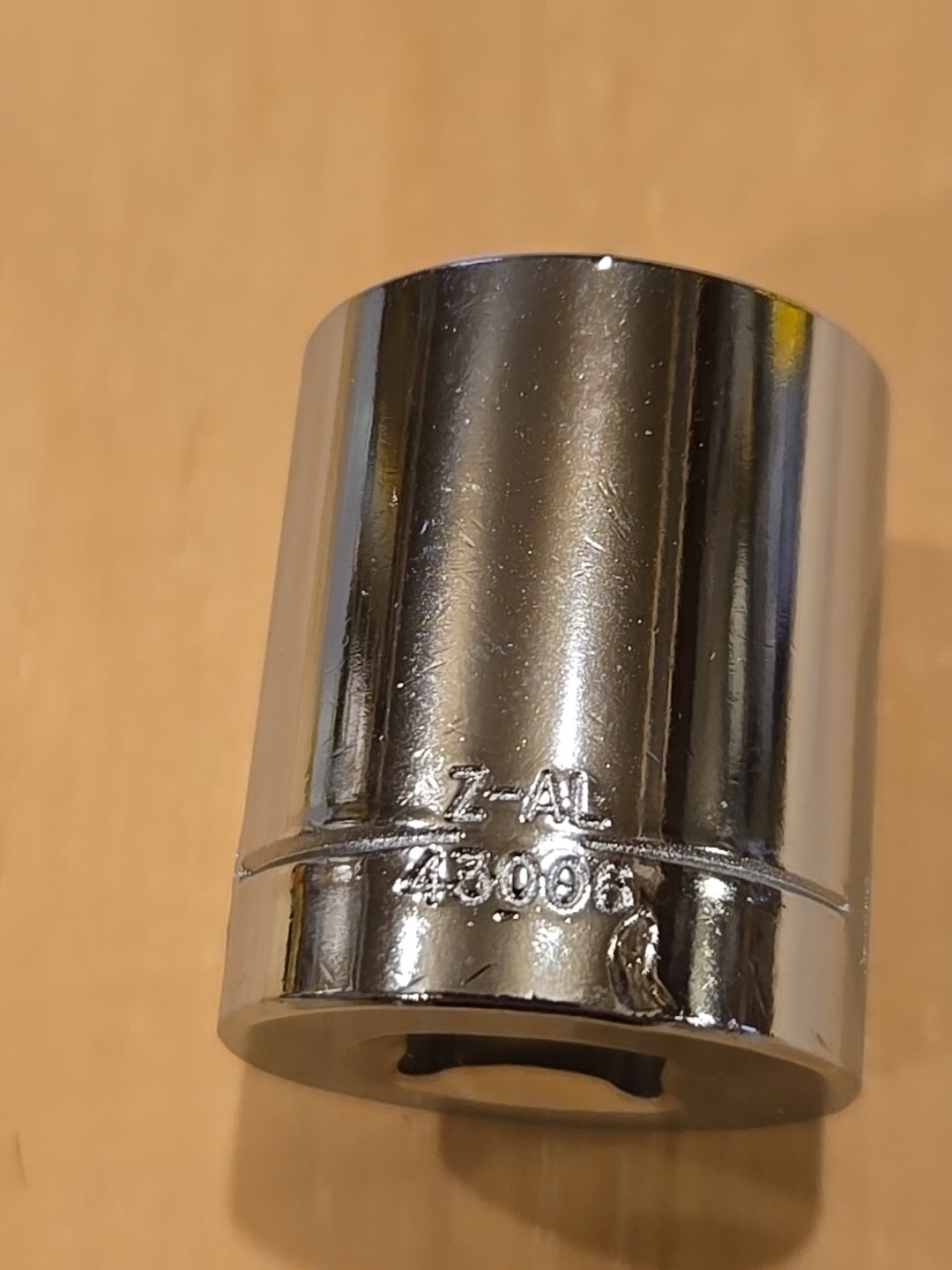Craftsman 11/16″ 6 Point 3/8″ Drive Shallow Polished Chrome Socket 43006 Z-AL