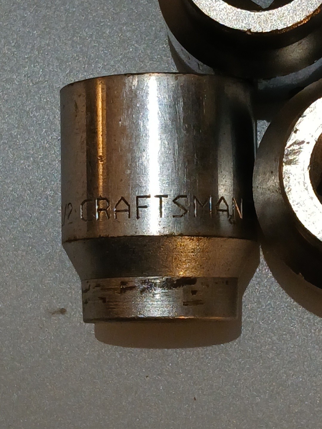 Craftsman 3/4 Dr Socket Lot Made In USA 12PT 1-1/16, 1-3/8, 1-7/16, 1-1/2, 1-5/8