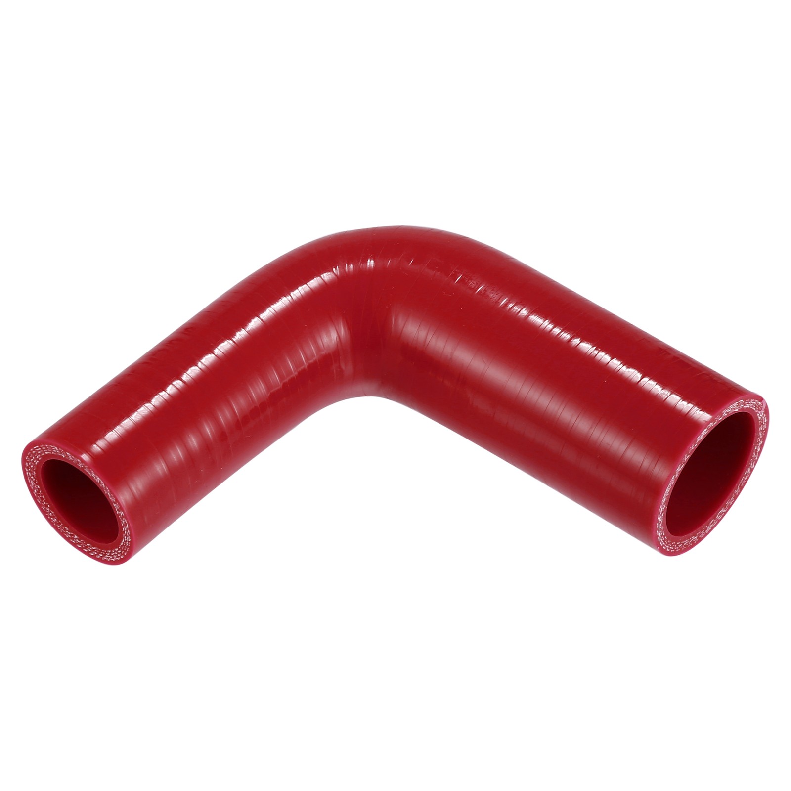 25-35mm 0.98″-1.38″ ID 102mm 4.02″ Length 90 Degree Red Silicone Pipe