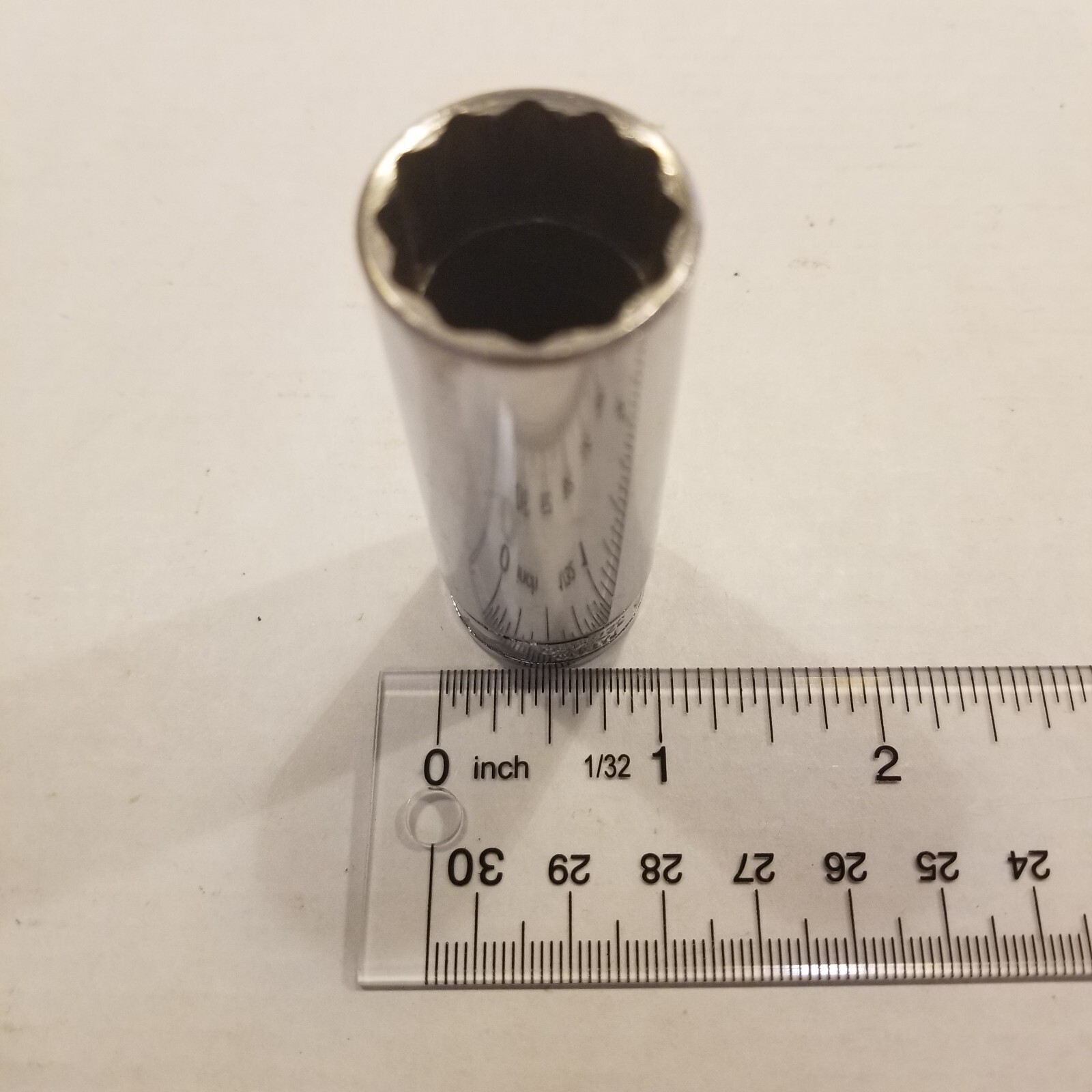 2 Snap-On Sockets 3/8″ Drive Deep 12 Point 3/4″ SF241 And 3/8″ SF121