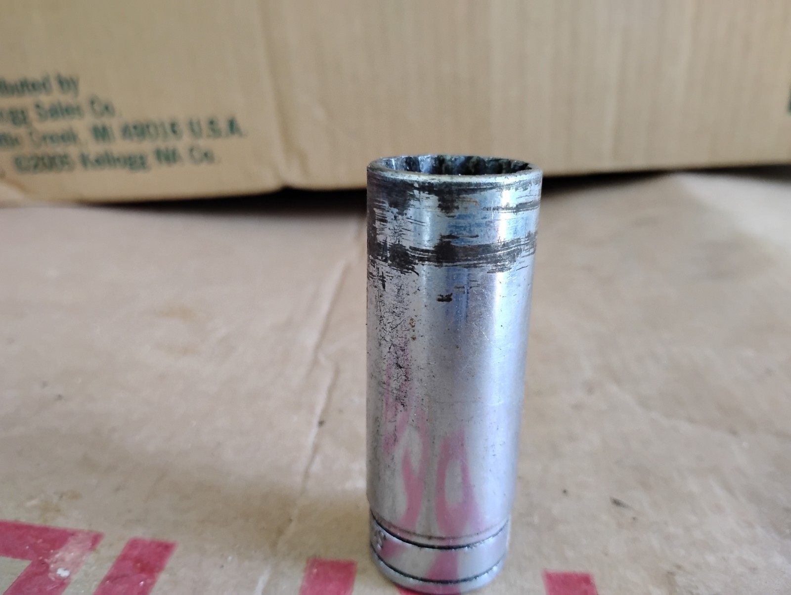 Snap-On SF241 3/4″ Deep Socket 12 Point 3/8″ Drive USA Vintage Pre-Owned