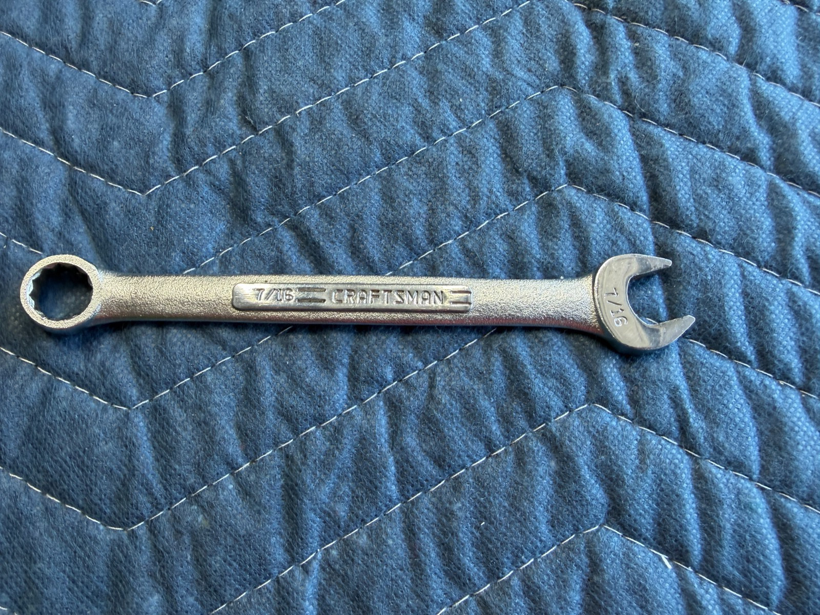 Craftsman 7/16″ SAE Combination Wrench 44694 -V- USA see pictures