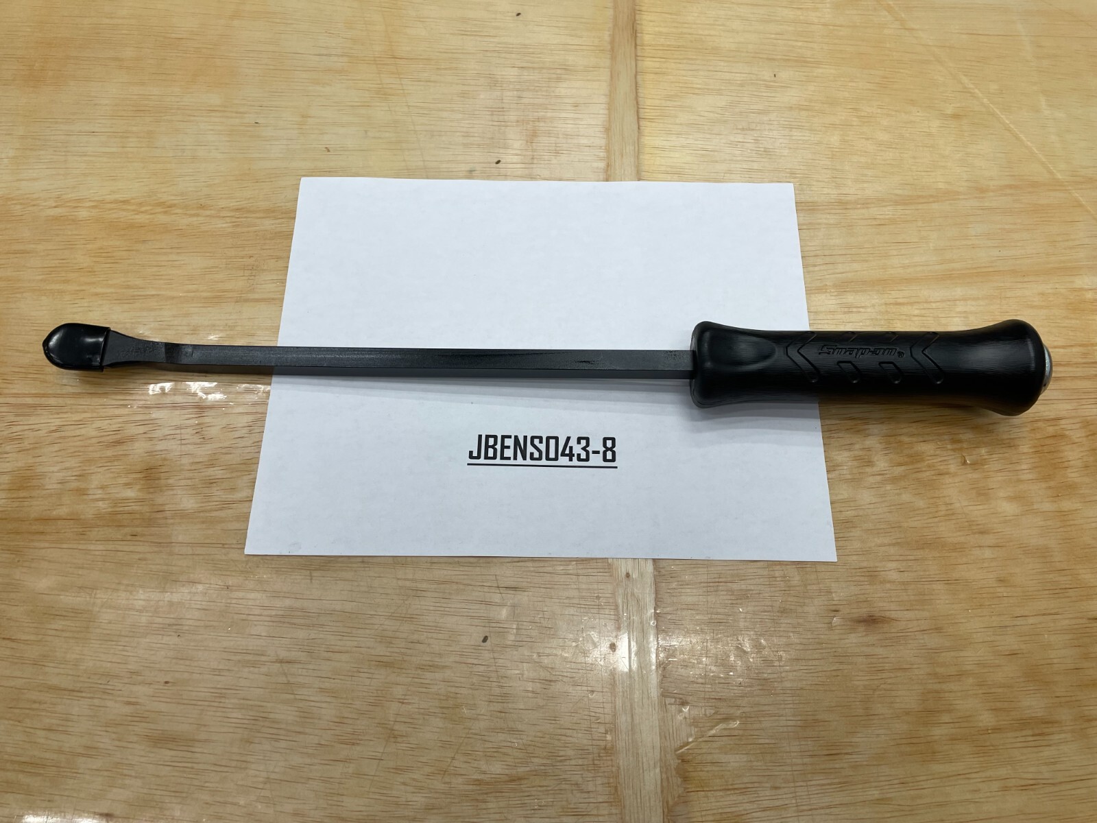 Snap-on Tools USA NEW BLACK 18″ Length Steel Striking Pry Bar SPBS18A