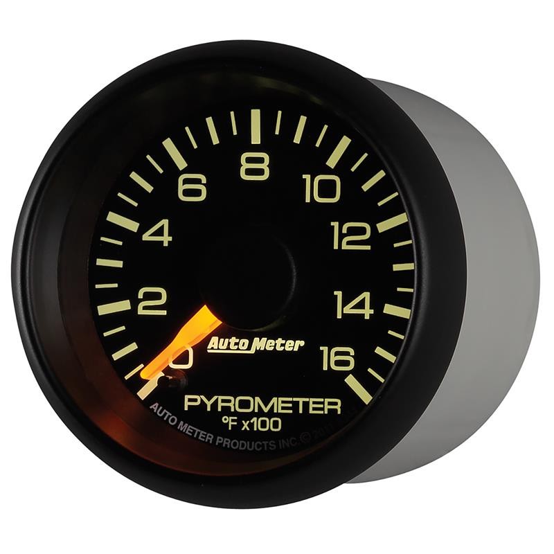 AutoMeter Factory Match GM For 2-1/16in 1600°F EGT Gauge – Fits Chevy & GMC