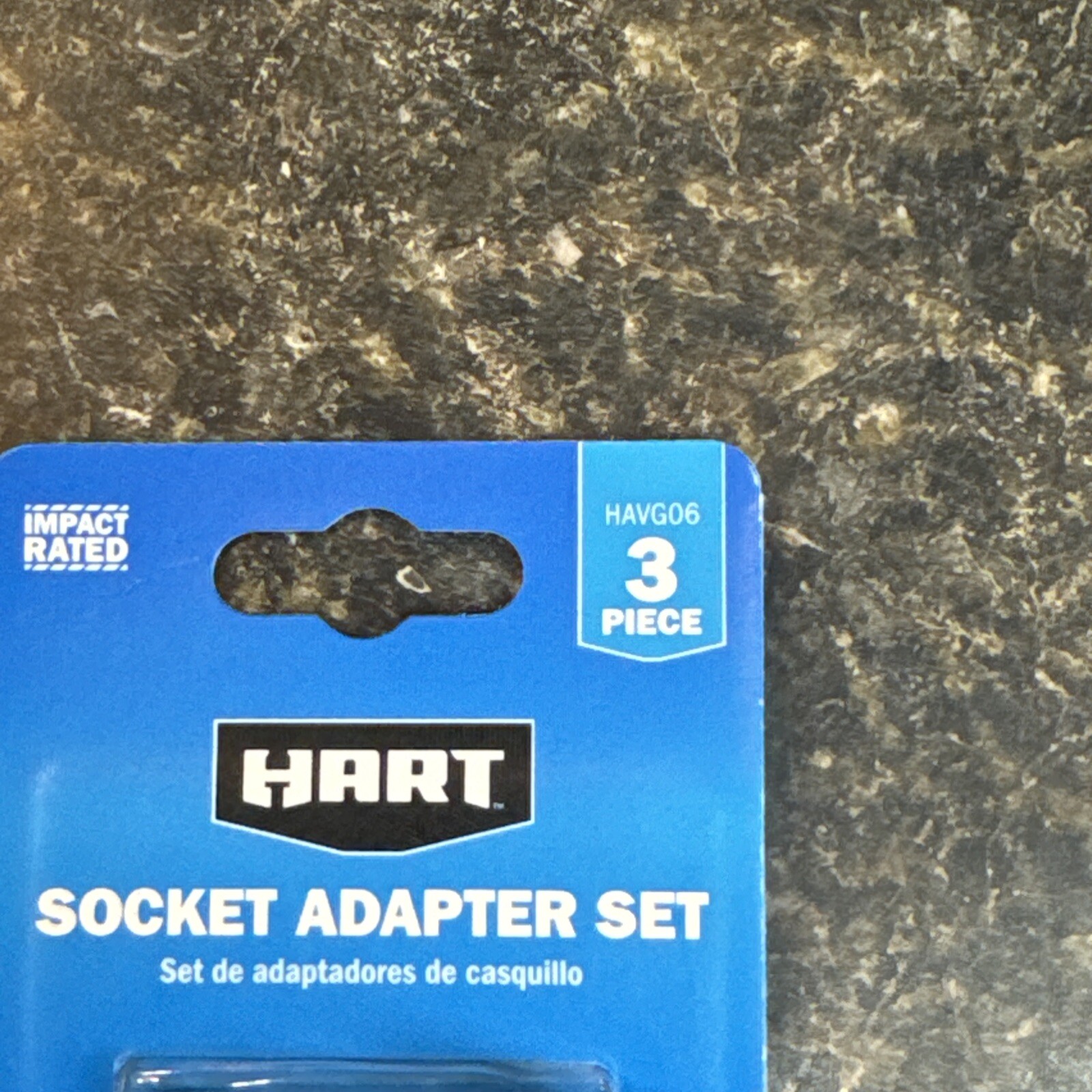 3-Piece Socket Adapter Set, 1/4-inch, 3/8-inch, 1/2-inch. Hart Brand