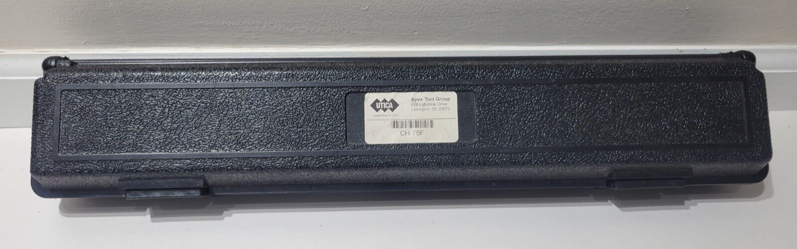 Utica CH-75F Micrometer Adjustable ”B” Size Torque Wrench