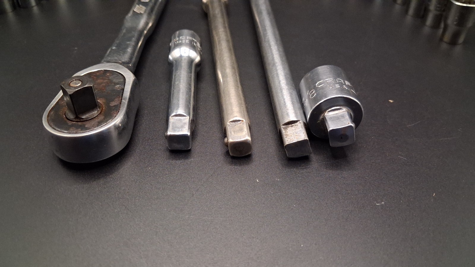 Craftsman Standard Metric Sockets Extensions 6 Point 12 point Vintage Made In US