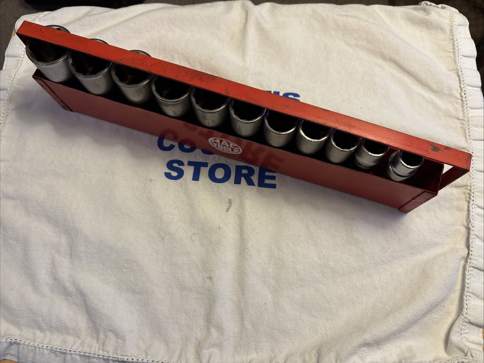 Mac Tools 1/2″ Dr 1/2″ – 1-1/8″ 12pt Deep Chrome Socket Set (no 7/16) SVD122TR