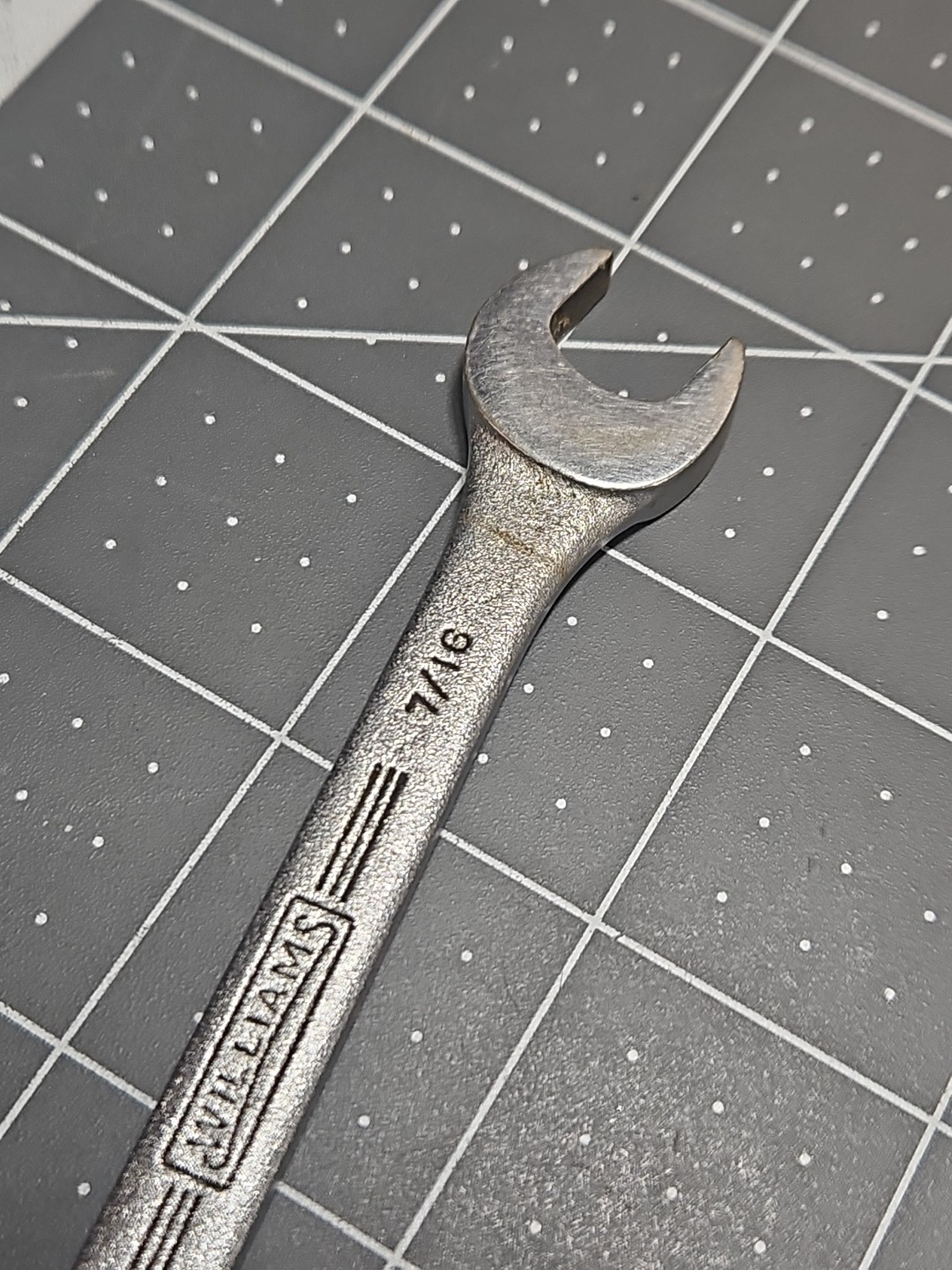 Williams 1725 1 /2” 7/16″ SUPERRENCH Combination Wrench, 12 Point GUC Ht1