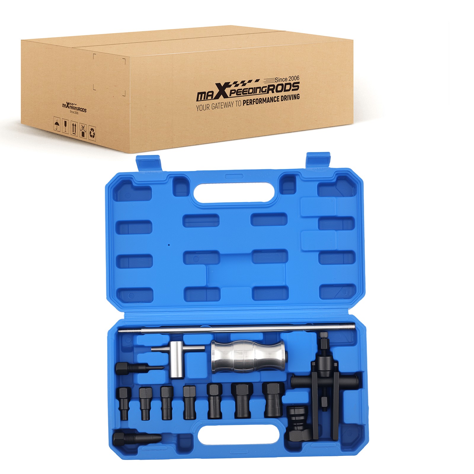 12pc Blind Inner Bearing Puller Set Remover Slide Tool Internal Kit 8mm-32mm