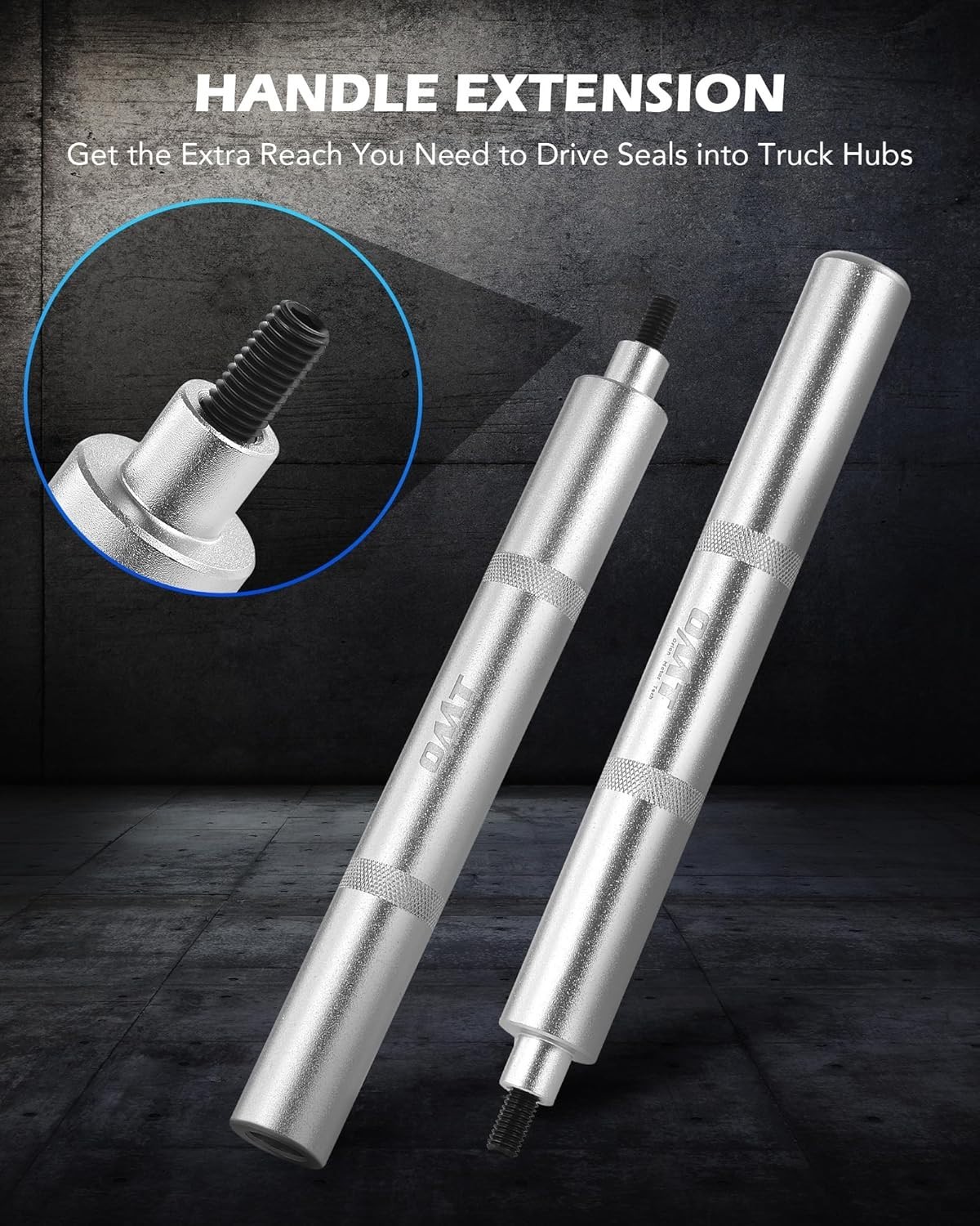 9-Piece Heavy Duty Truck Seal Driver Set for Class 7 & 8 Over-the-Road Trucks