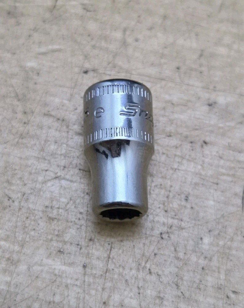 New Snap On TMMD6 – 1/4″ Drive 6mm Shallow 12Pt Chrome Socket Ships Free