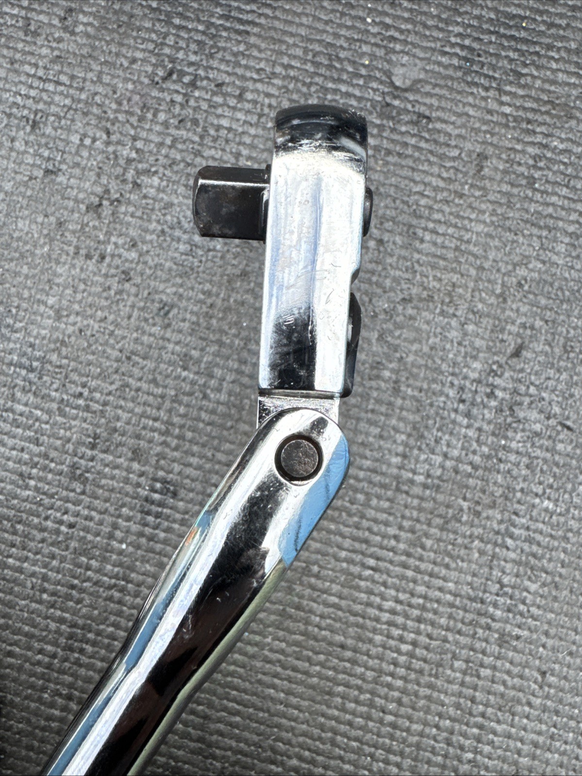 Sears Craftsman 12″ Flex Head Ratchet 3/8″ Drive Black 44836 KZ USA Nos