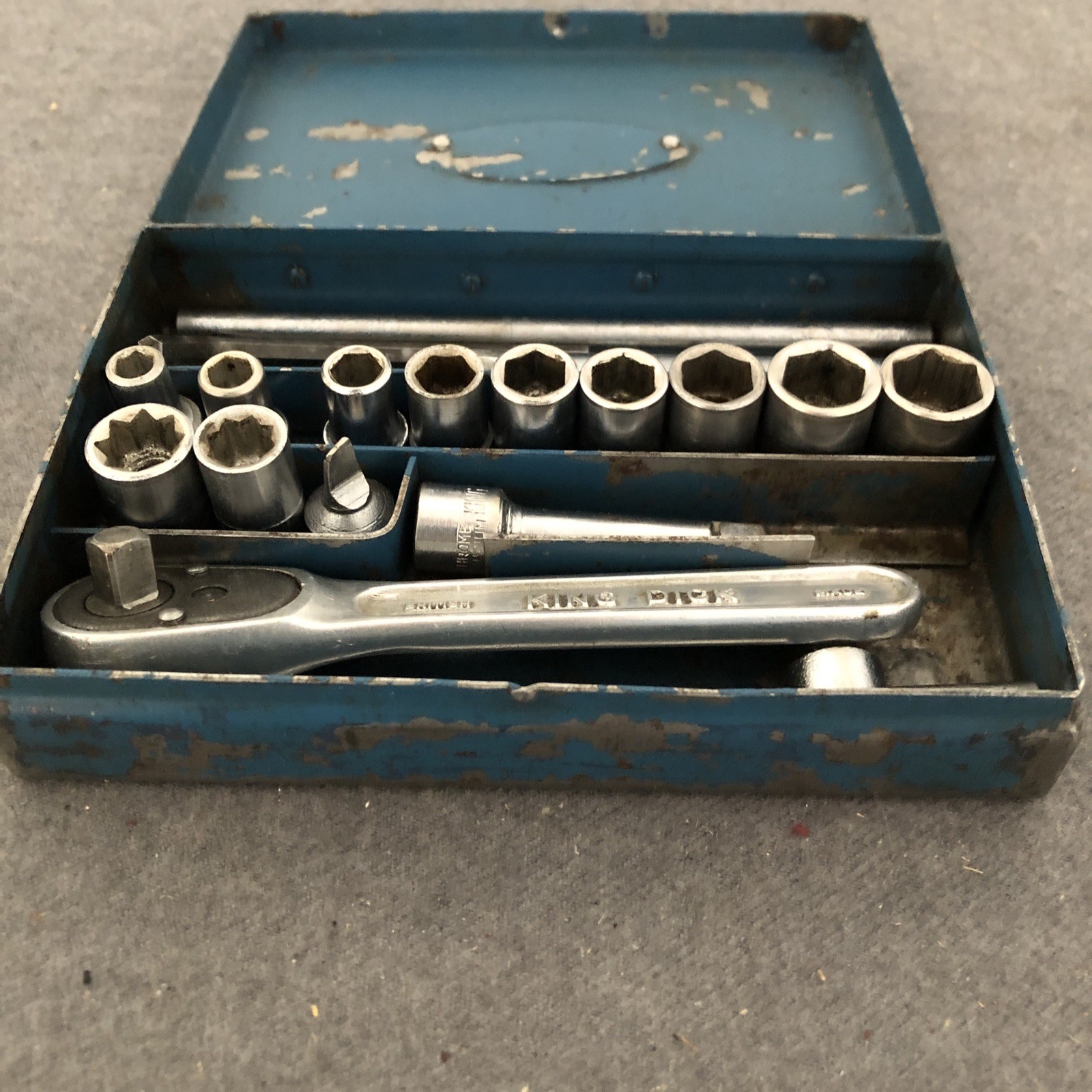 Vintage King Dick 1/4 Inch Drive Socket Set