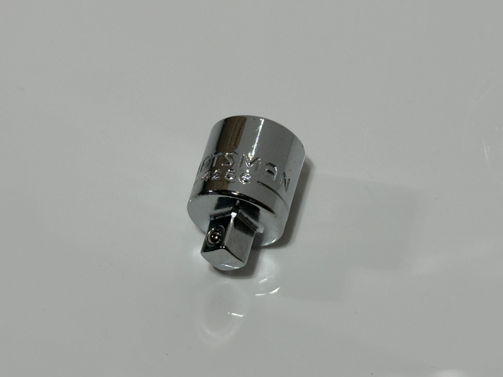 NOS Craftsman USA Made 4256 3/8″ Drive to 1/4″ Drive Chrome Adapter Reducer