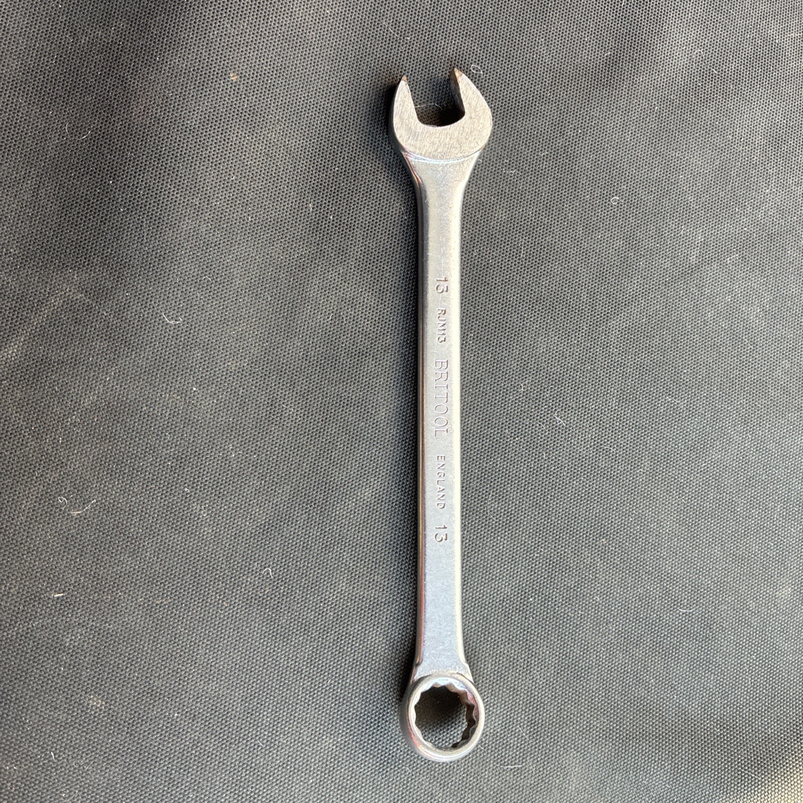 Vintage Britool RJM13 13mm combination spanner Lovely Condition Chrome all good.