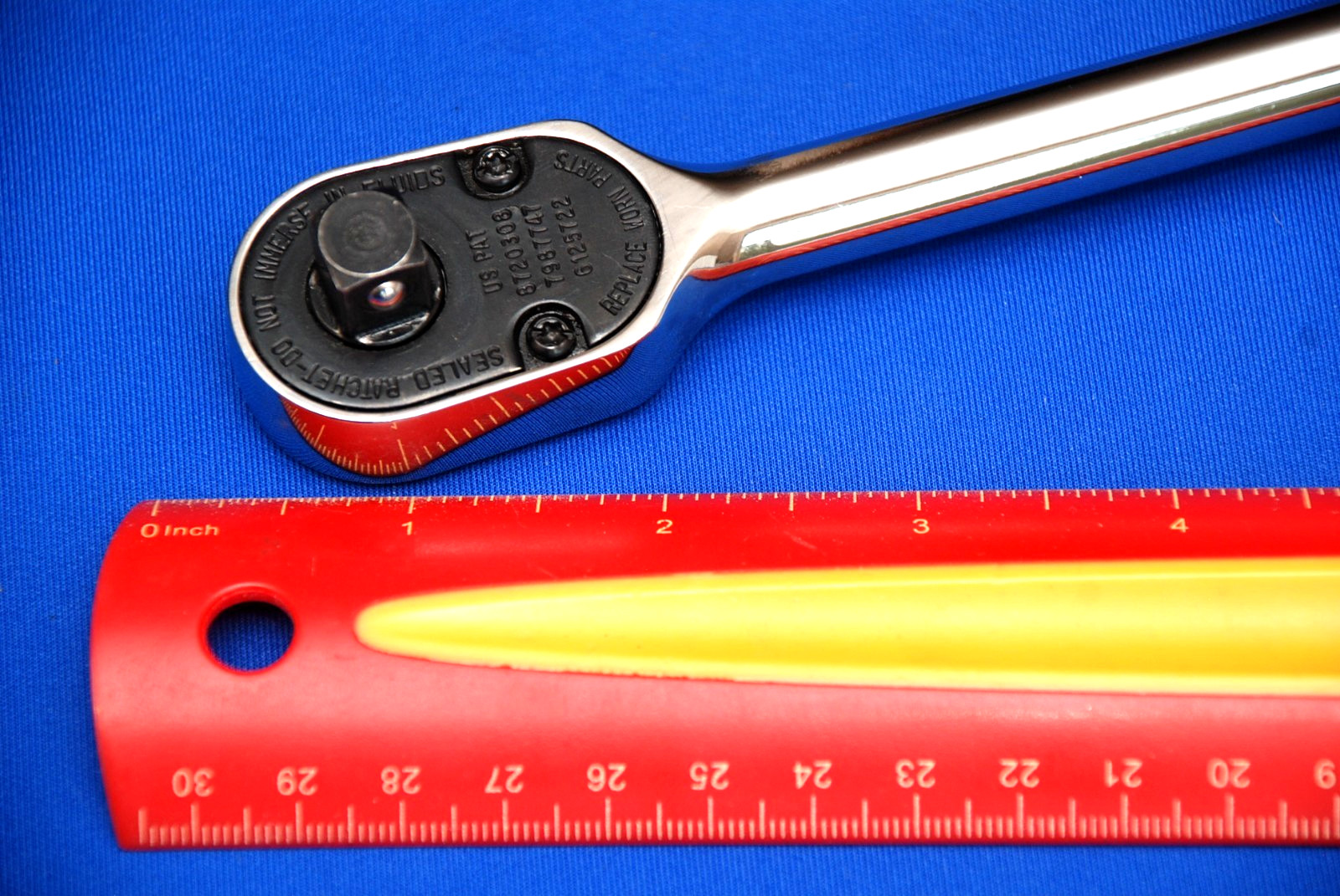 Snap-on NEW 3/8″ Drive Red Hard Grip Extra Long Handle Dual 80 Ratchet FHLLD80