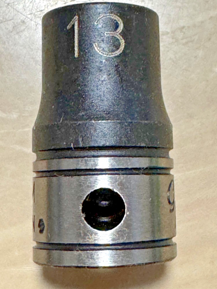 82013M 1/2″ Drive x 13mm Shallow Length 6 Pt Duo-Socket Lifetime Warranty