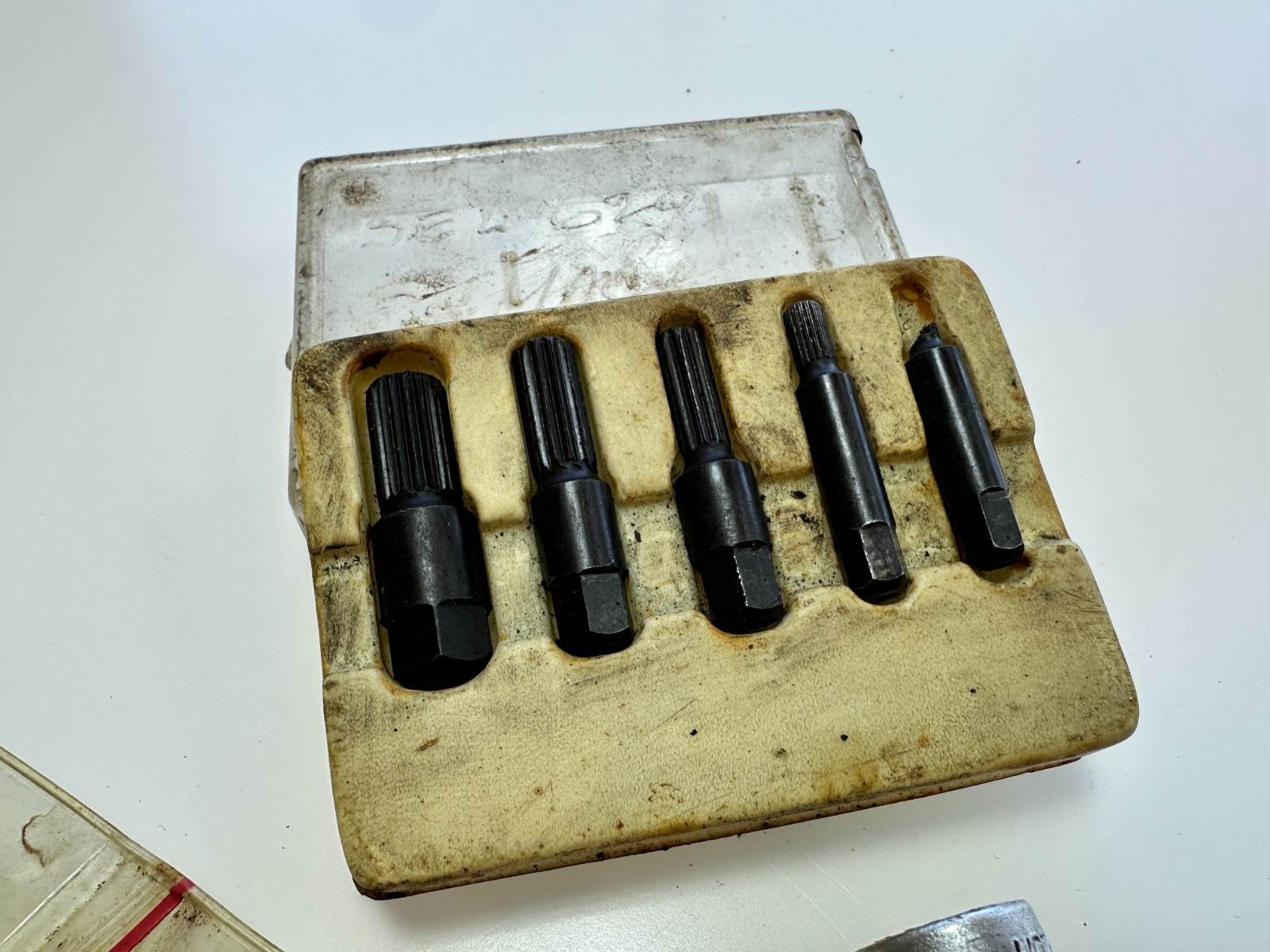 HAZET 8808 & Robinair 10708 RIBE Spline Bit Socket Pair w/ MAC SEL-629 & Others