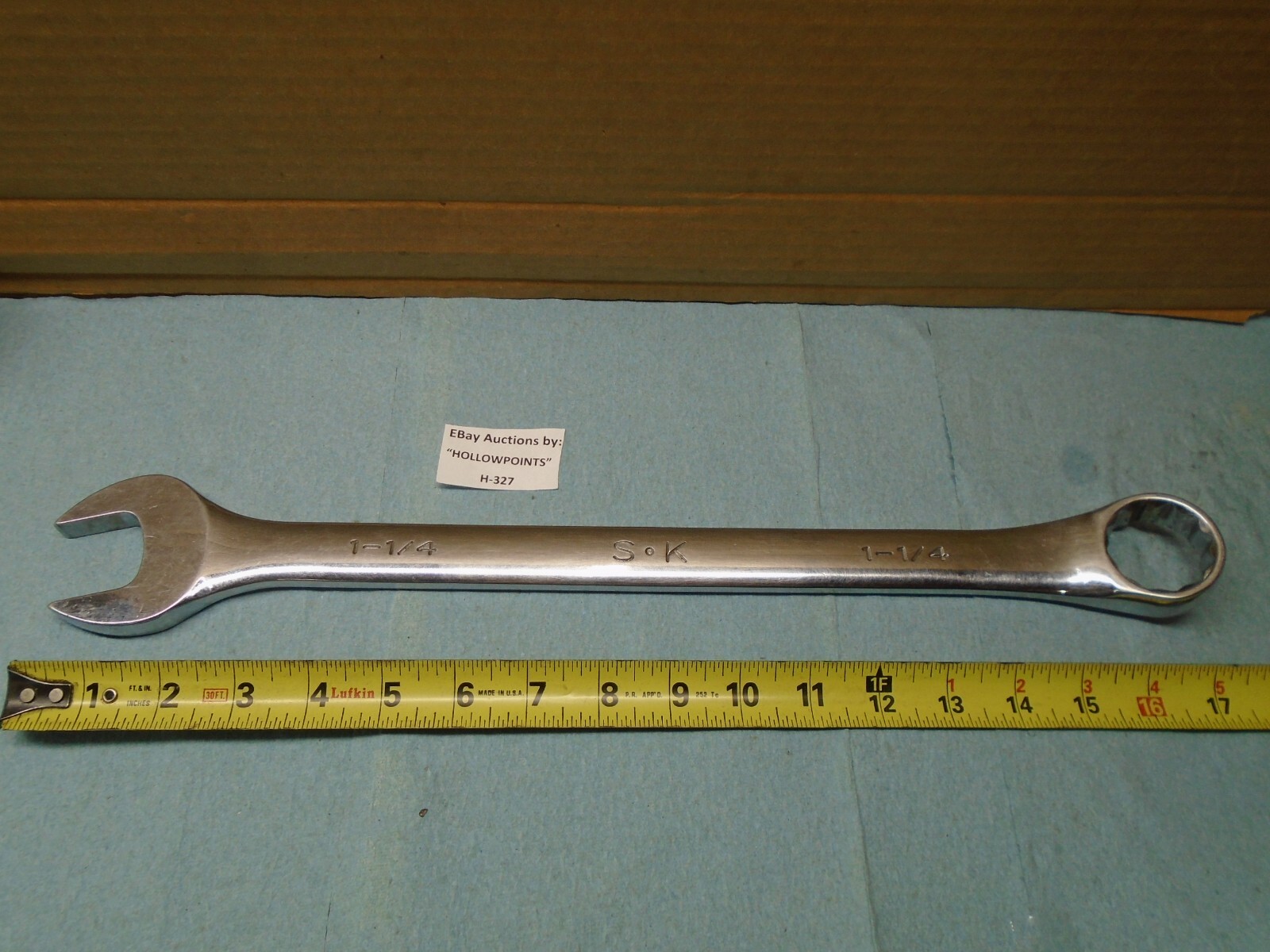S-K USA # 88240 Combination Wrench 1-1/4″ 12 Pt. SK 17-1/2″ Long H327