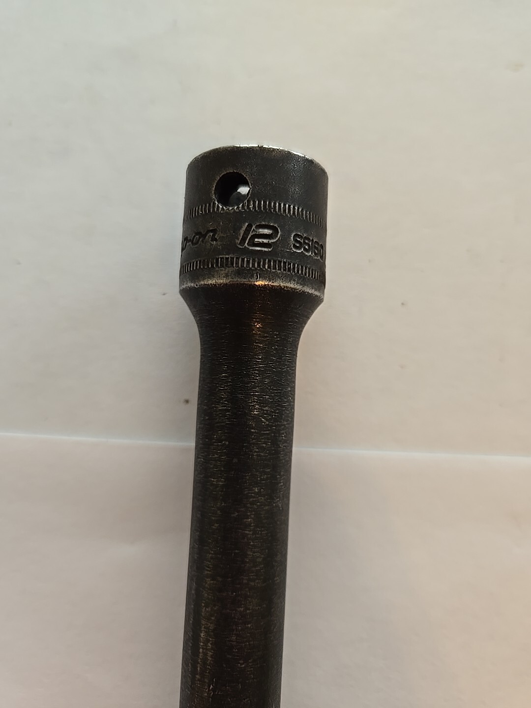 Snap On 1/2″ Drive 12MM 12PT Extra Long Head Bolt Socket S6160