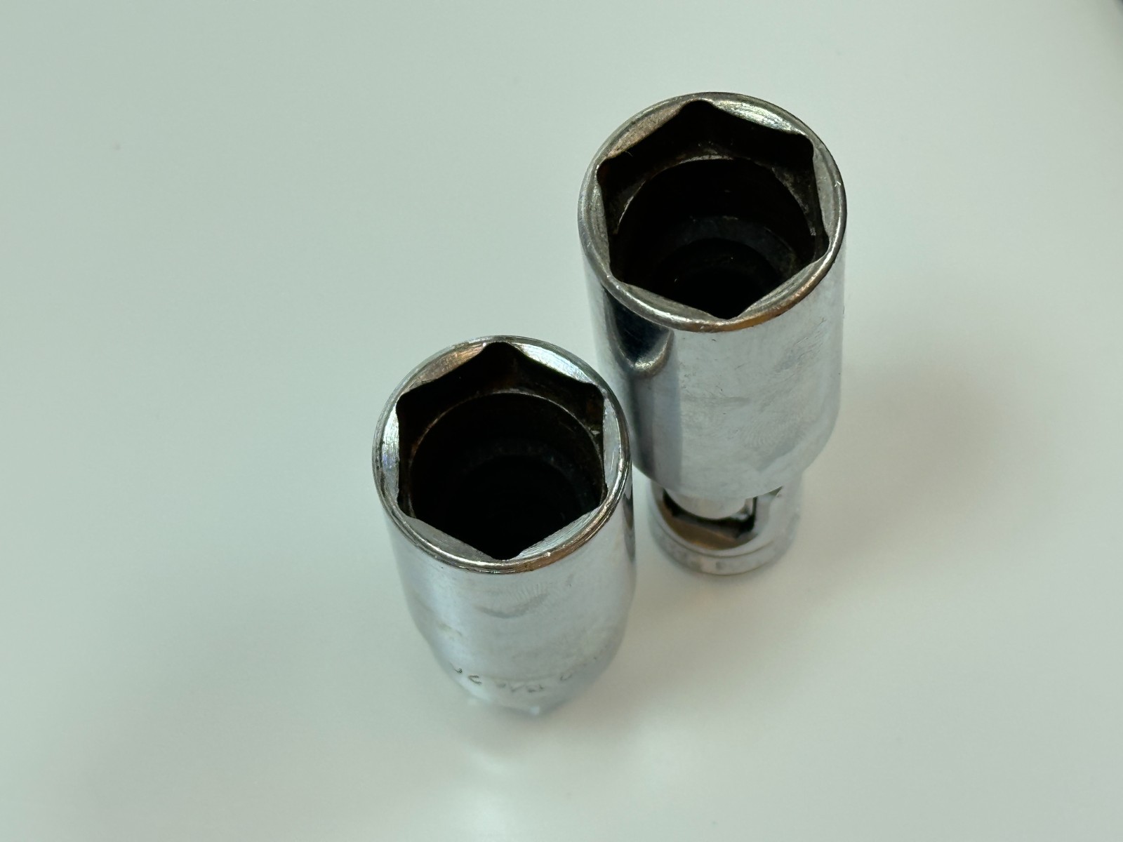 🇺🇸 Snap-on Tools USA 2pc 13/16” Spark Plug Socket Set Pair, S9704F & S9704CFU