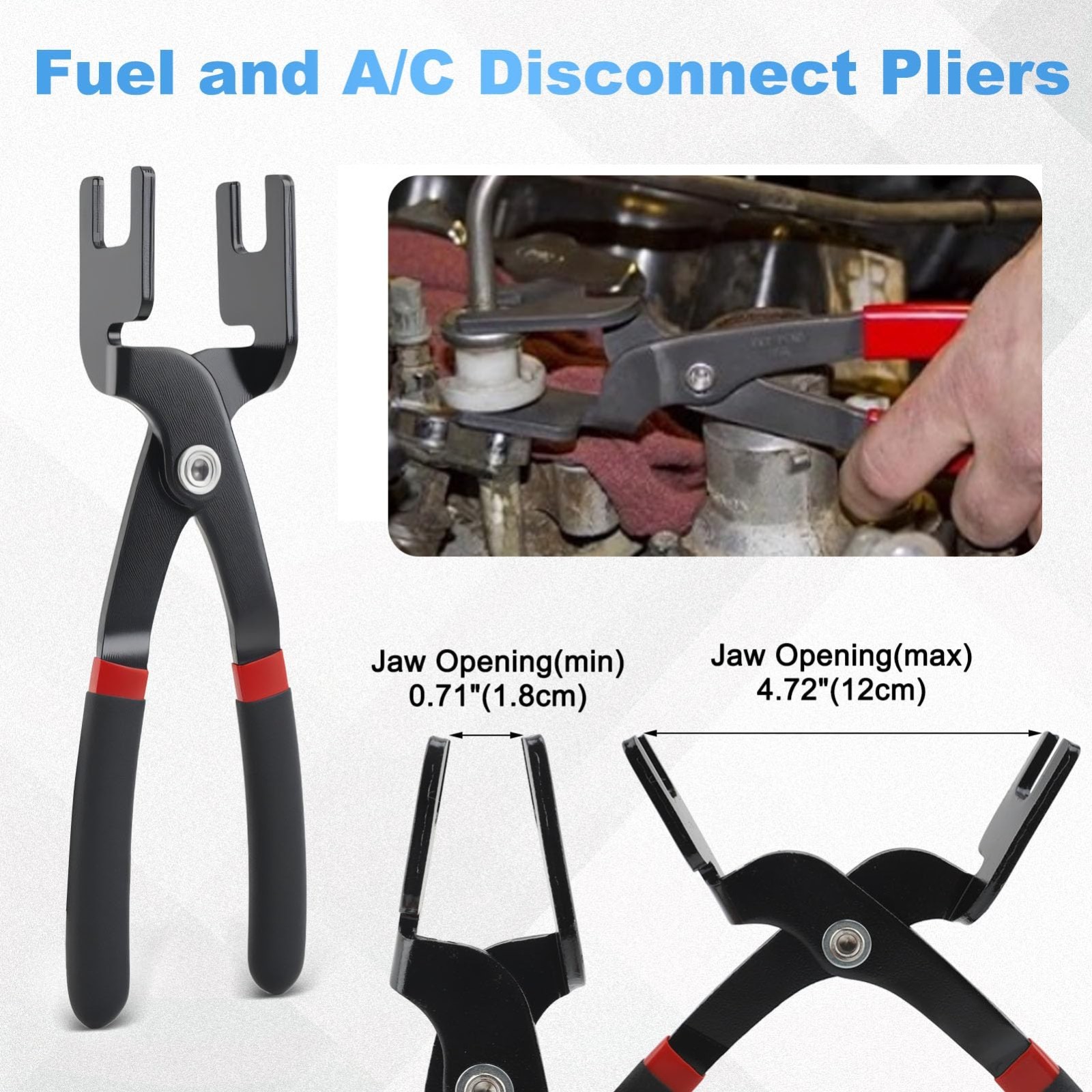 45pcs Quick Disconnect Tool Set for Fuel Line, A/C & Transmission Systems – Auto