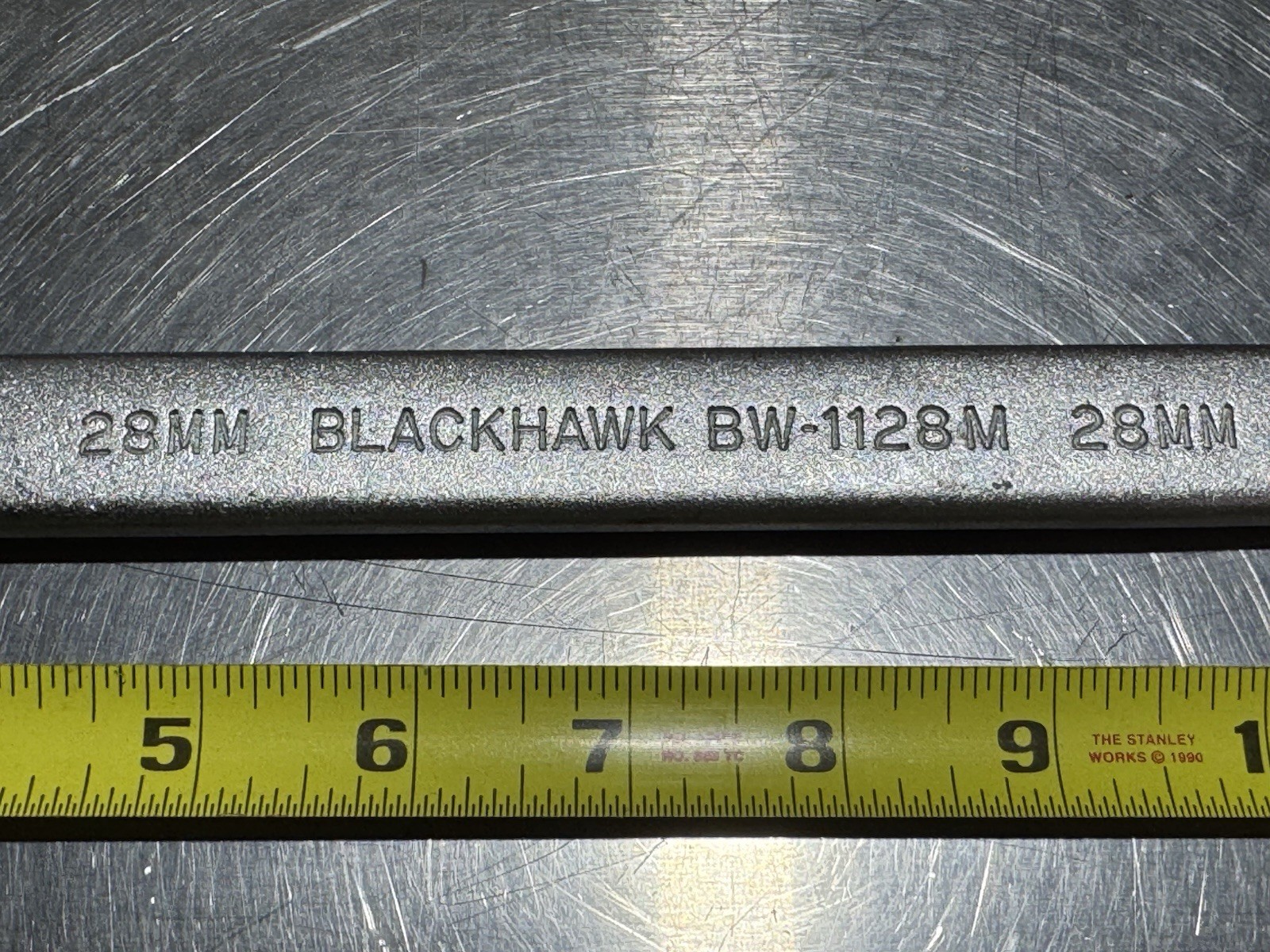 BLACKHAWK 28mm BW1128M 12pt Combination Wrench USA MADE