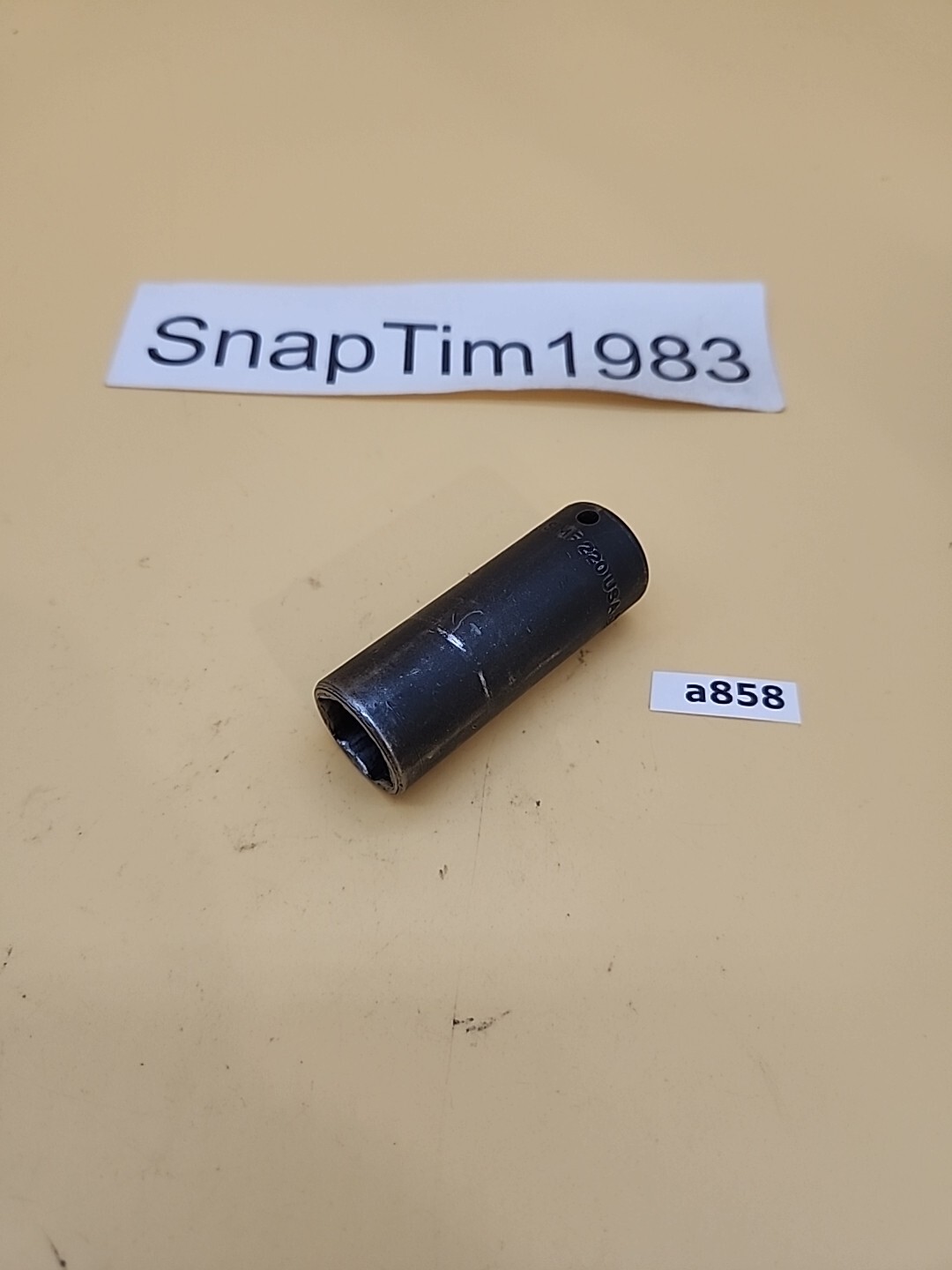 Snap-on Tools 11/16″ Deep Impact Socket 3/8″ Drive 6 Pt SIMF220 USA