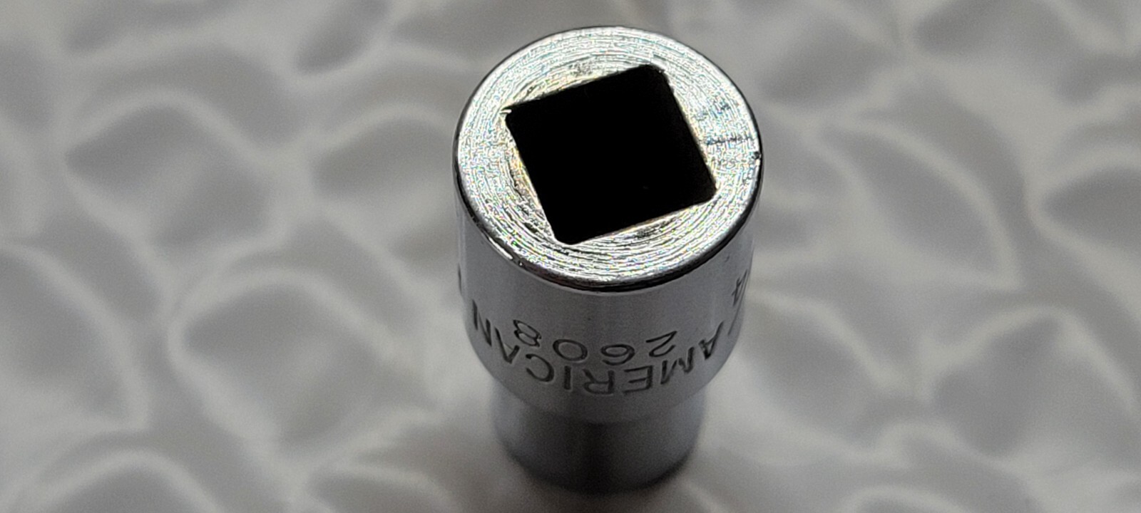 American Forge 2608 1/4″ 6pt 1/4″ Drive Socket