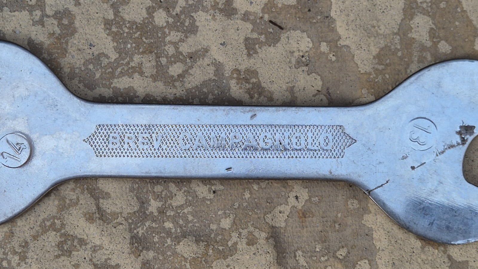BARGAIN BREV CAMPAGNOLO 13mm & 14mm COMBINATION SPANNER MADE IN ITALY BIKE TOOLS