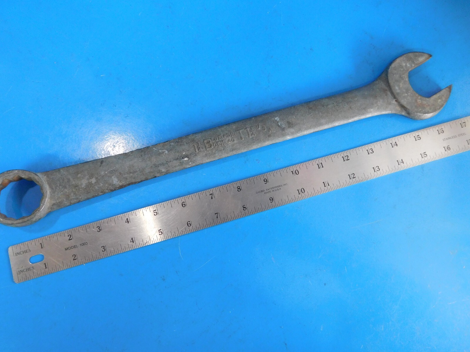 USED, BLUE POINT TOOLS » 1 -1/4 IN.» COMBO WRENCH, PART #OEX40