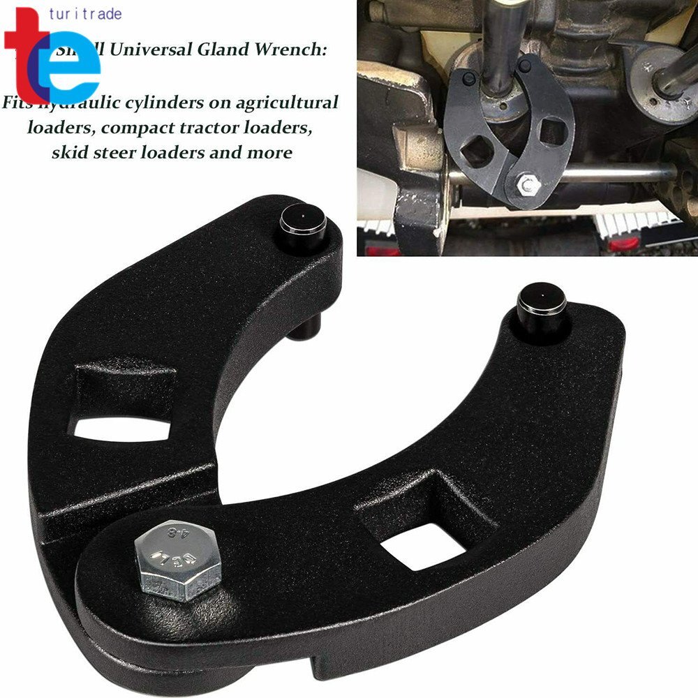 7463 Adjustable Gland Nut Wrench Small Pin Spanner Tools for Hydraulic Cylinders